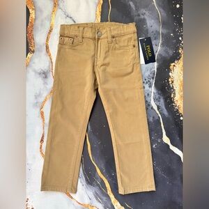 Polo Ralph Lauren Boys Khaki Pants Sullivan Slim 3T Stretch Chino NWT